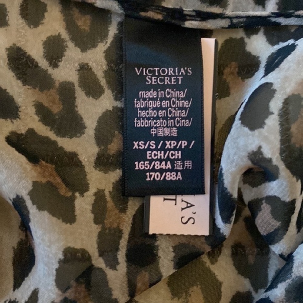 Victoria Secret Leopard print Beach Long Womens Swimsuit Wrap,Cover Up, Pareo - Picture 9 of 12